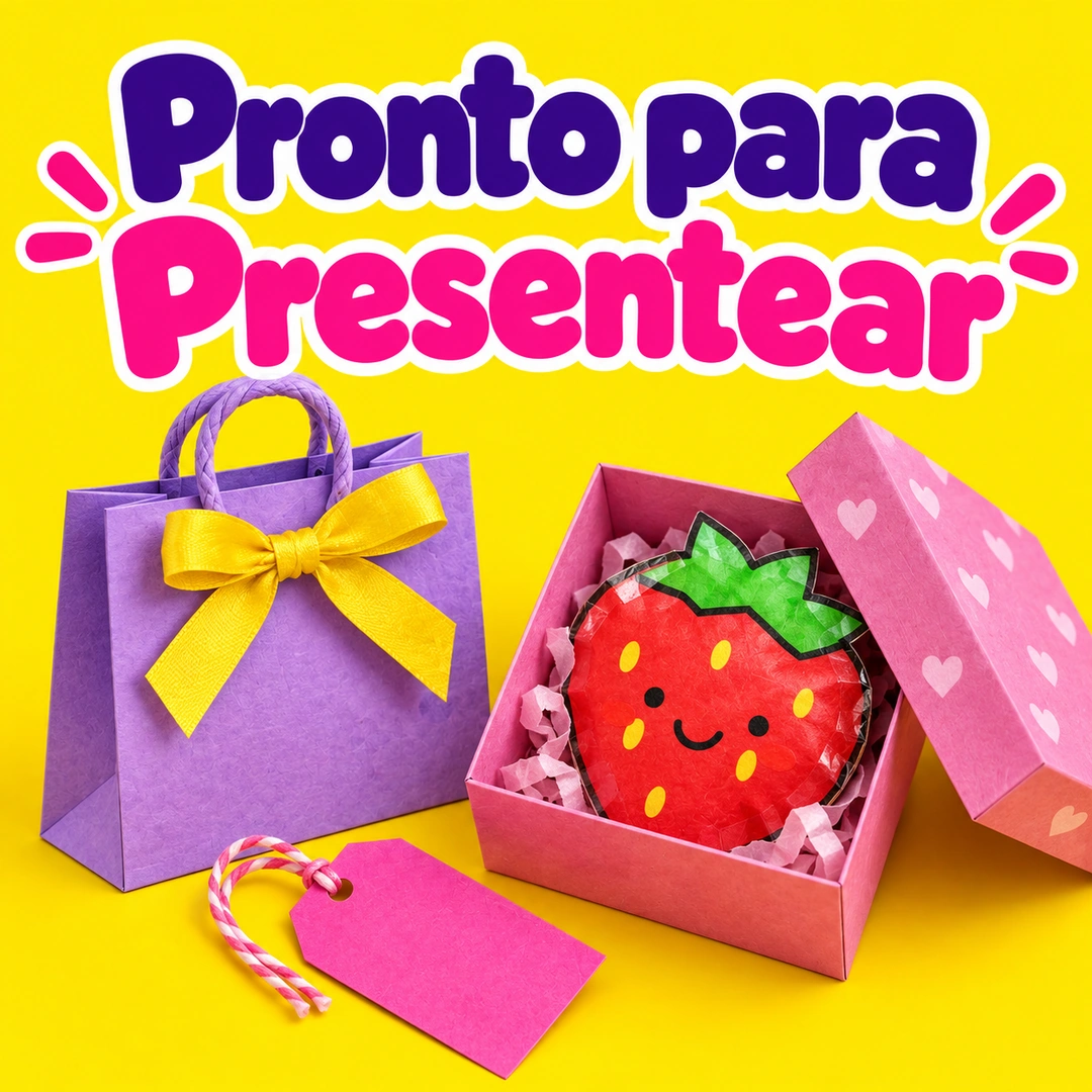 Capa ilustrada de Pronto para Presentear